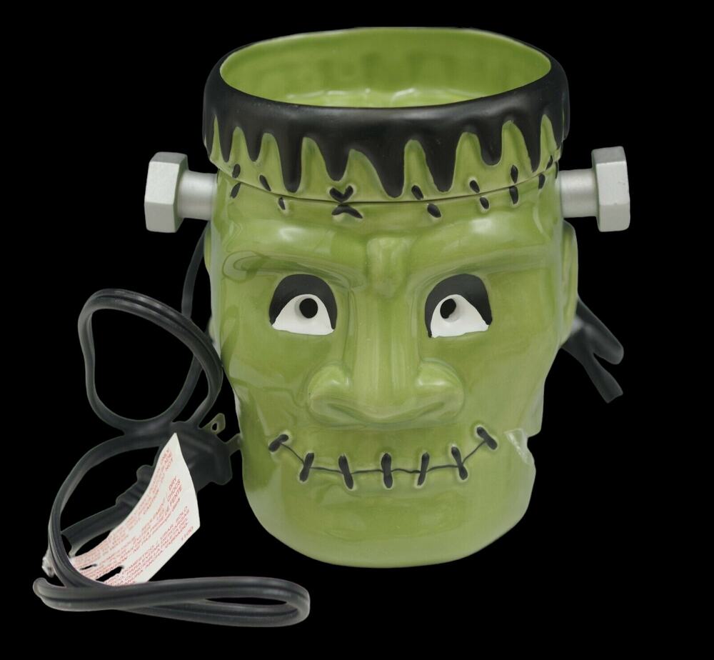 Scentsy Halloween He's Alive Frankenstein Full Size Wax Warmer 2010 RETIRED